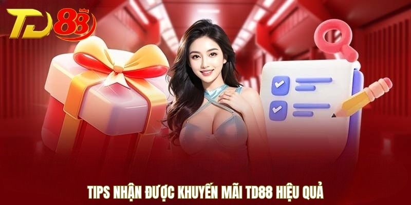 Tips nhận được khuyến mãi TD88 hiệu quả